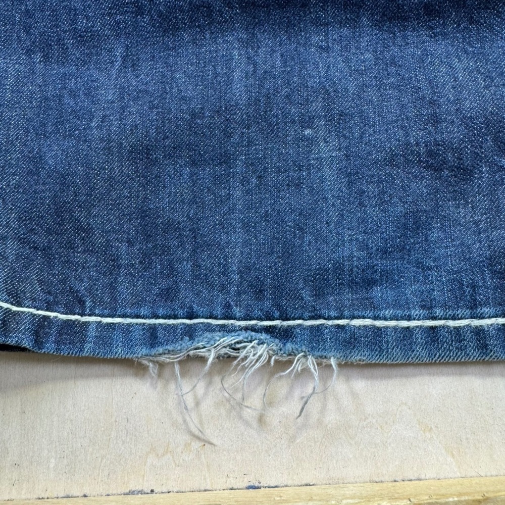 Rock Revival Mens Caesar Relaxed Straight Dark Wash Jeans Size 38 - Picture 9 of 12